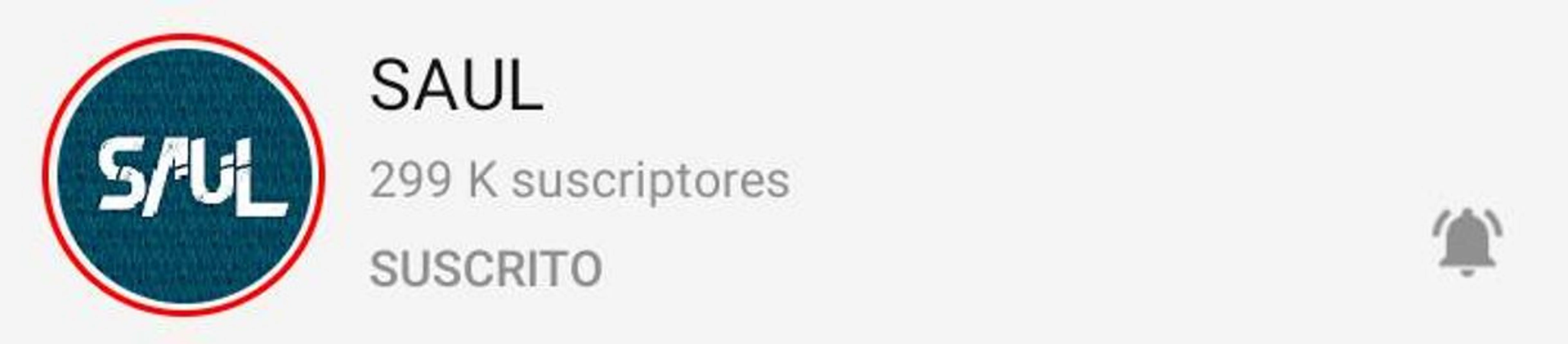SAUL - Canal de Youtube