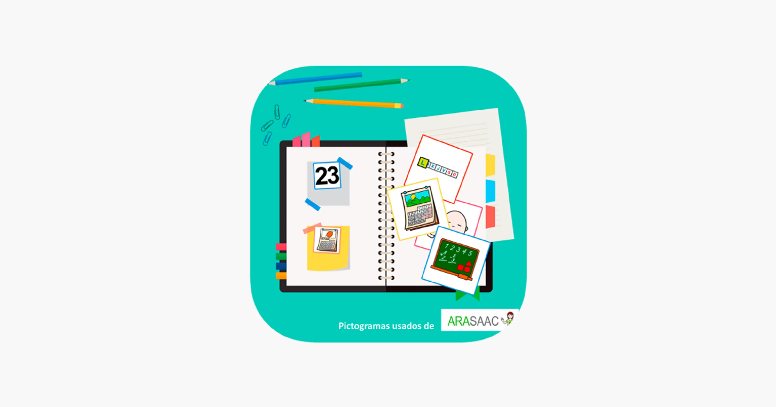 Agenda de pictogramas