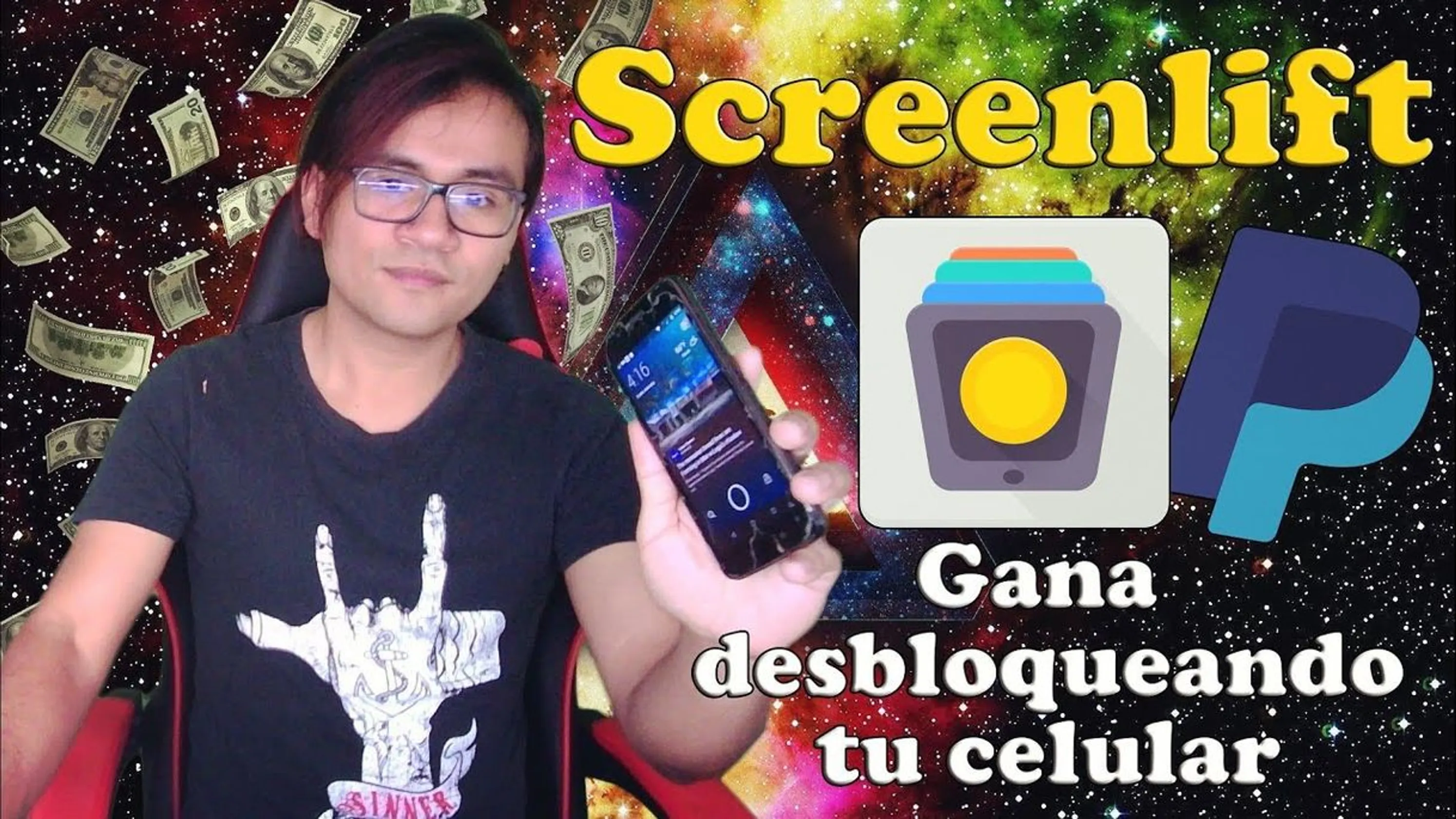 Screenlift ganas dinero desbloqueando la aplicación.