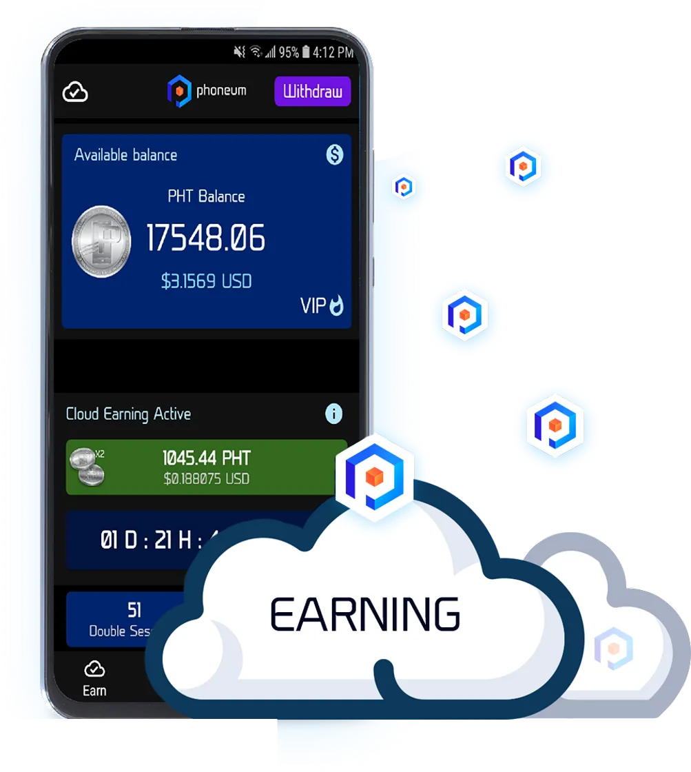 Cloud Earning PHT App para minar desde tu celular