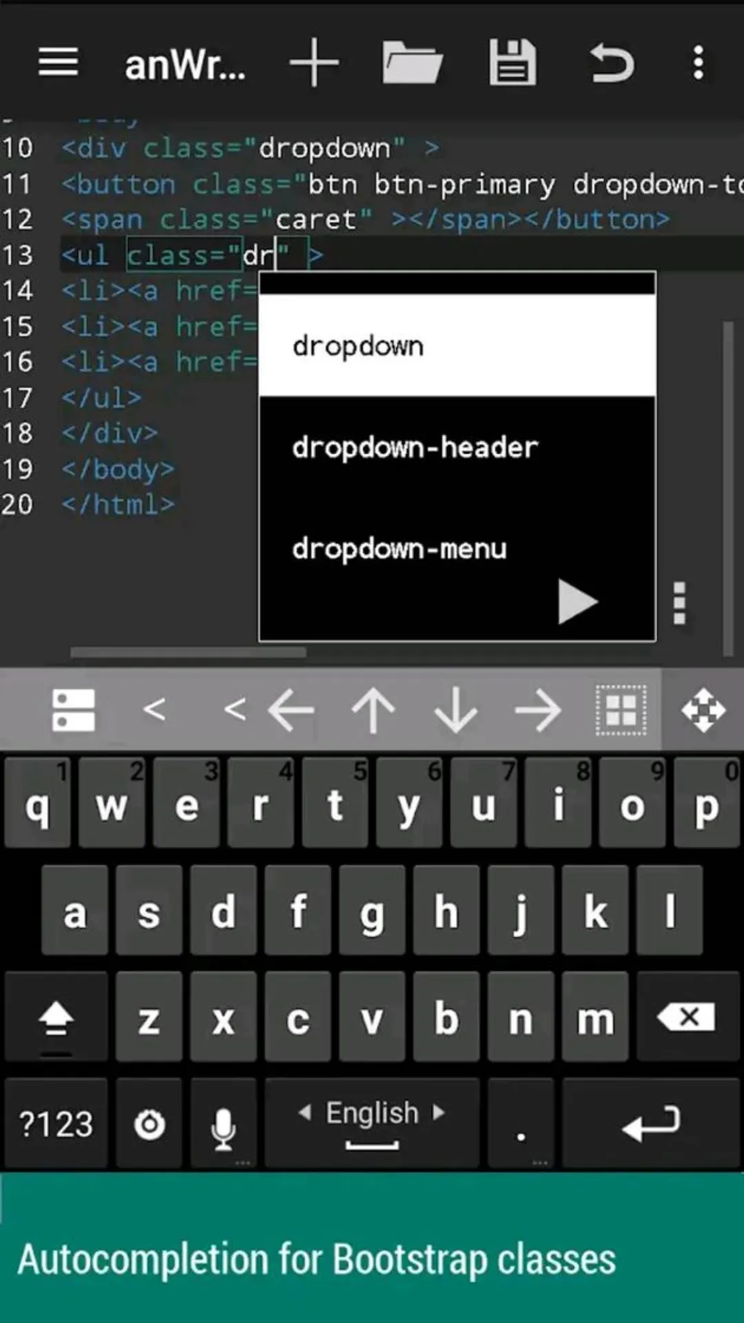 Editor de programación