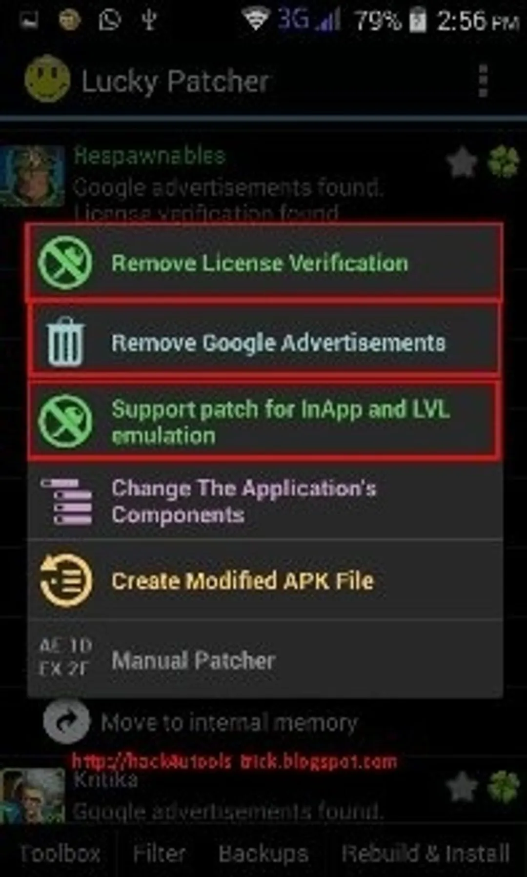 LuckyPatcher Hack