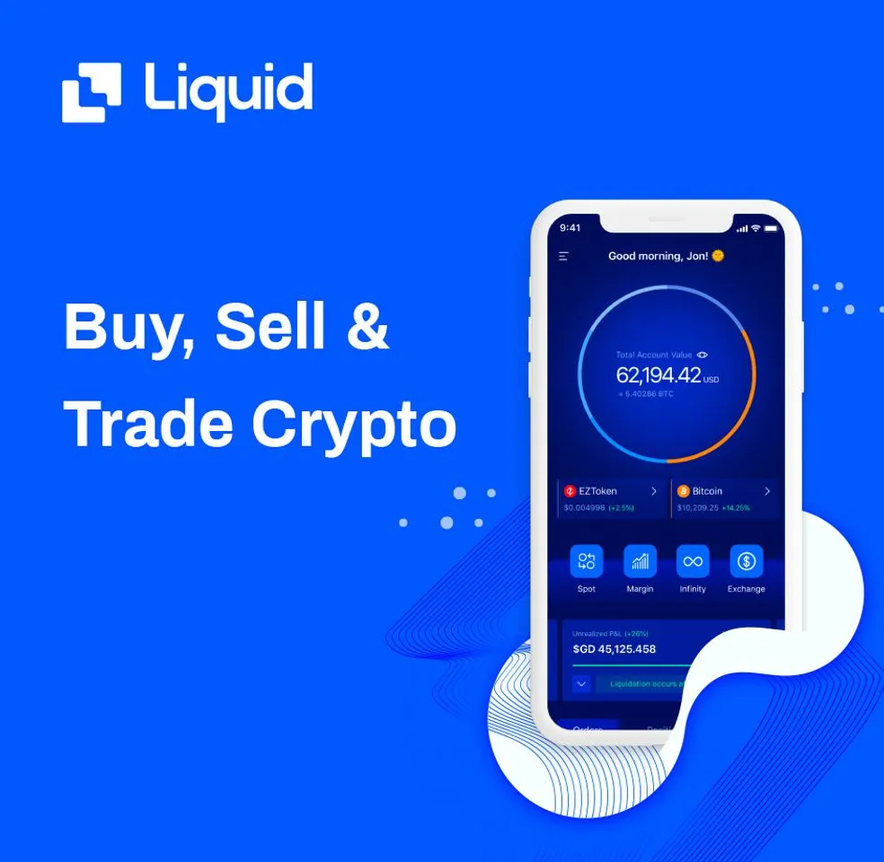 Liquid aplicacion de cripto exchange