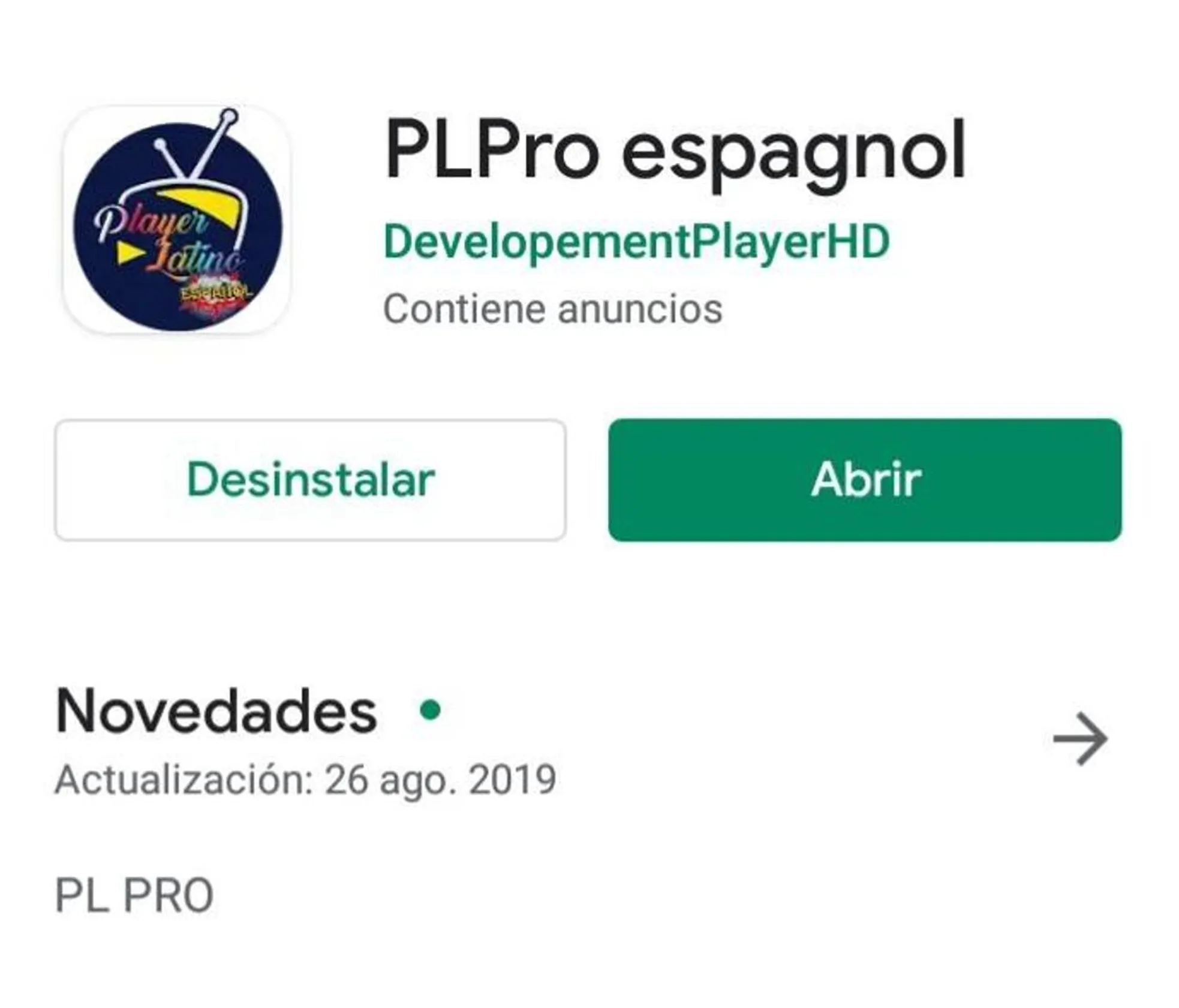 PLPro Espagnol