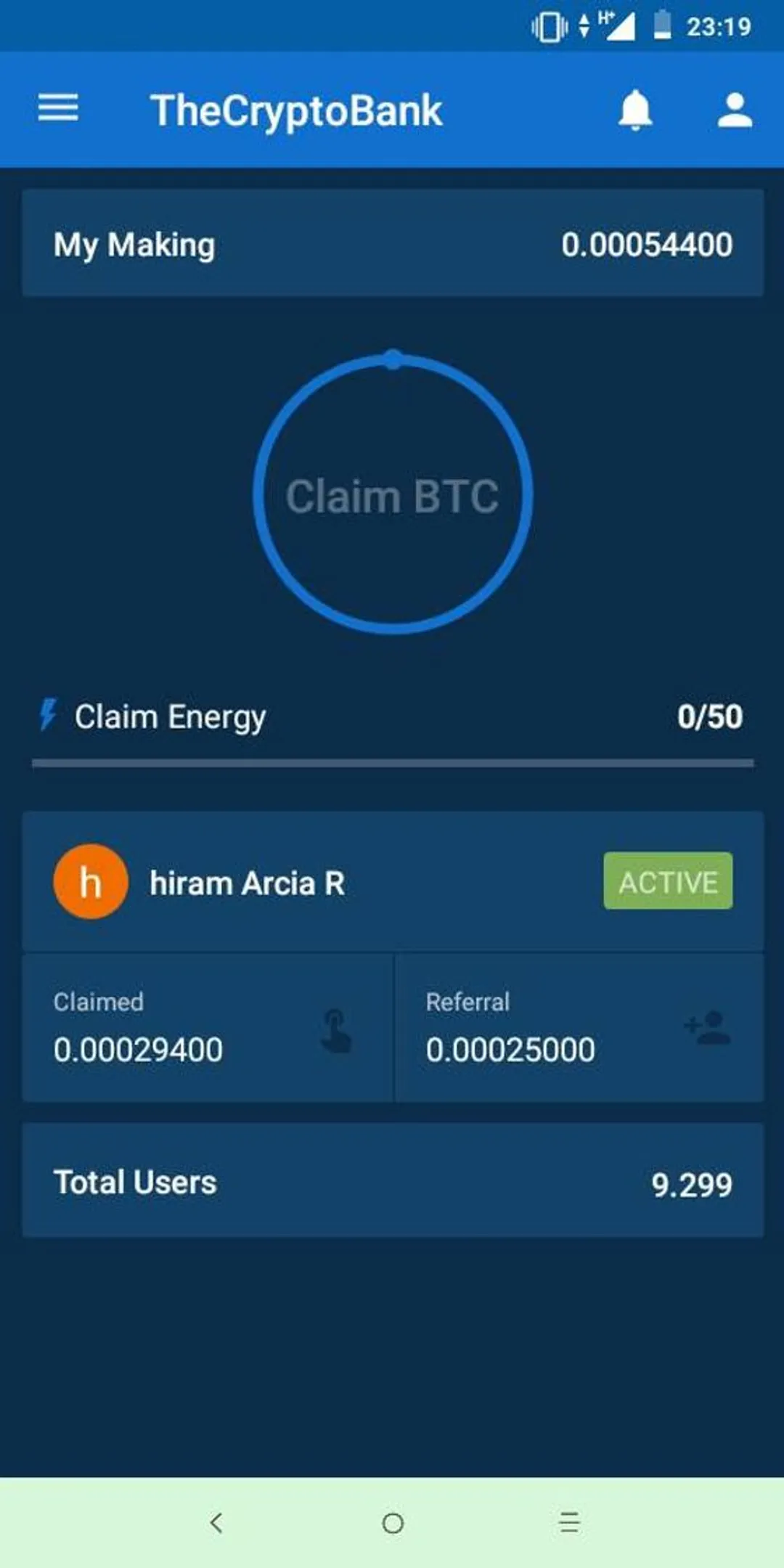 The crypto bank para ganar BTC sin inversion