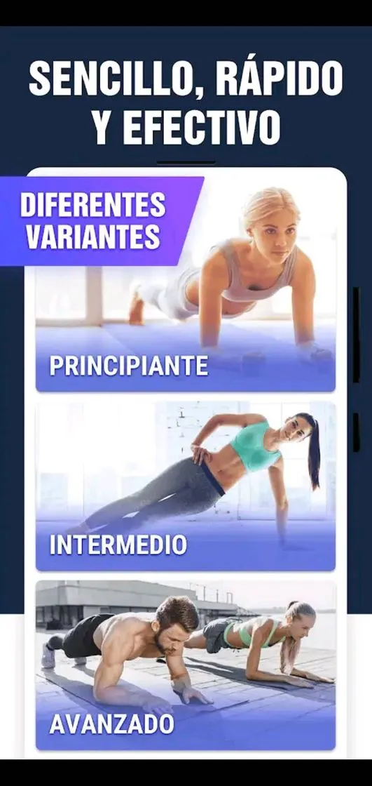 Entrenamiento plancha