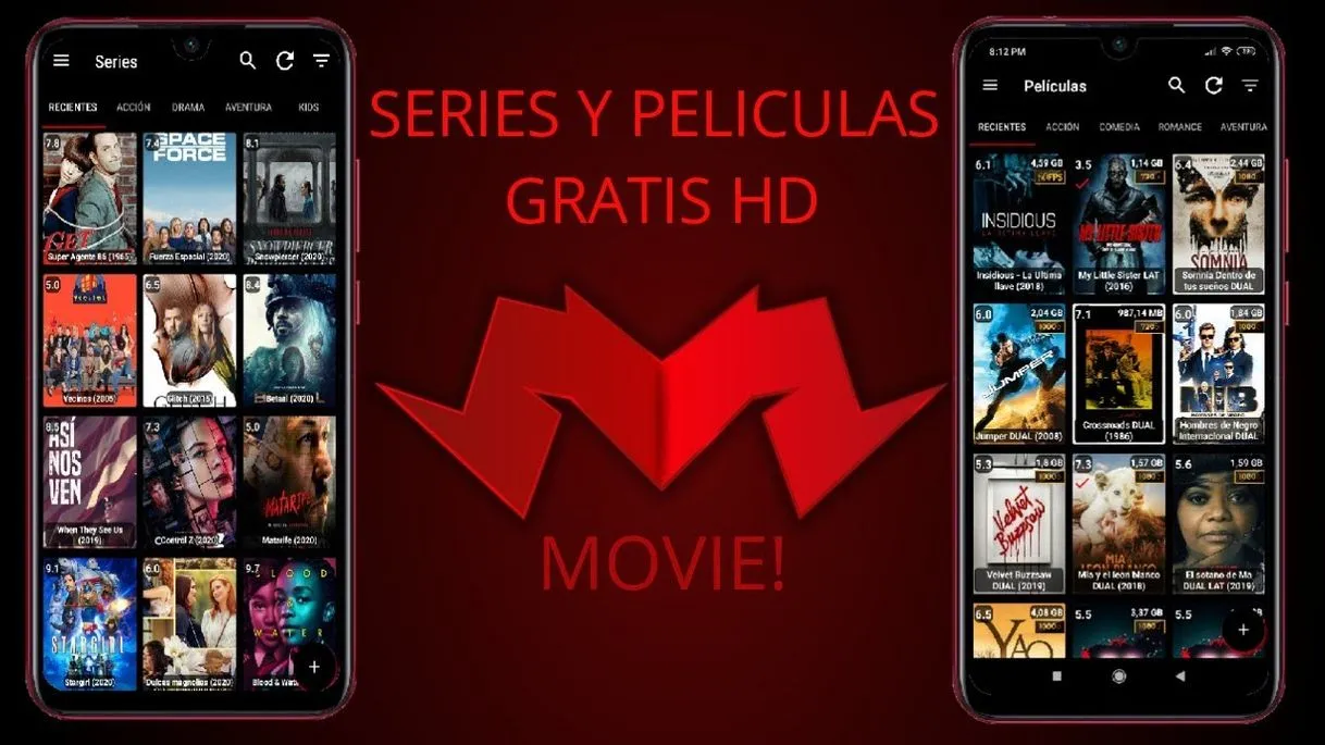 Movie! Series y películas gratis