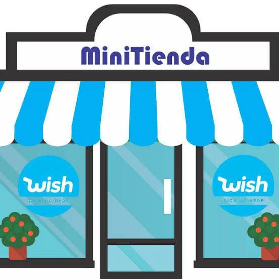 Vende en wish. Solo inscribite. Recibirás 50 dlls de ayuda