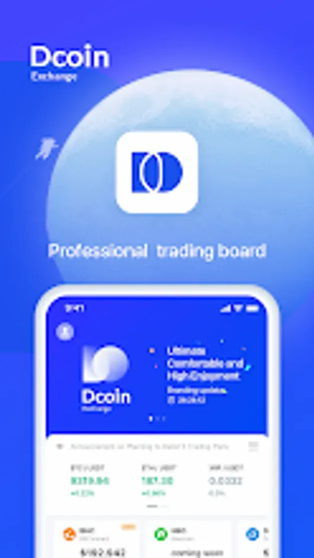 App Dcoin wallet y Exchange