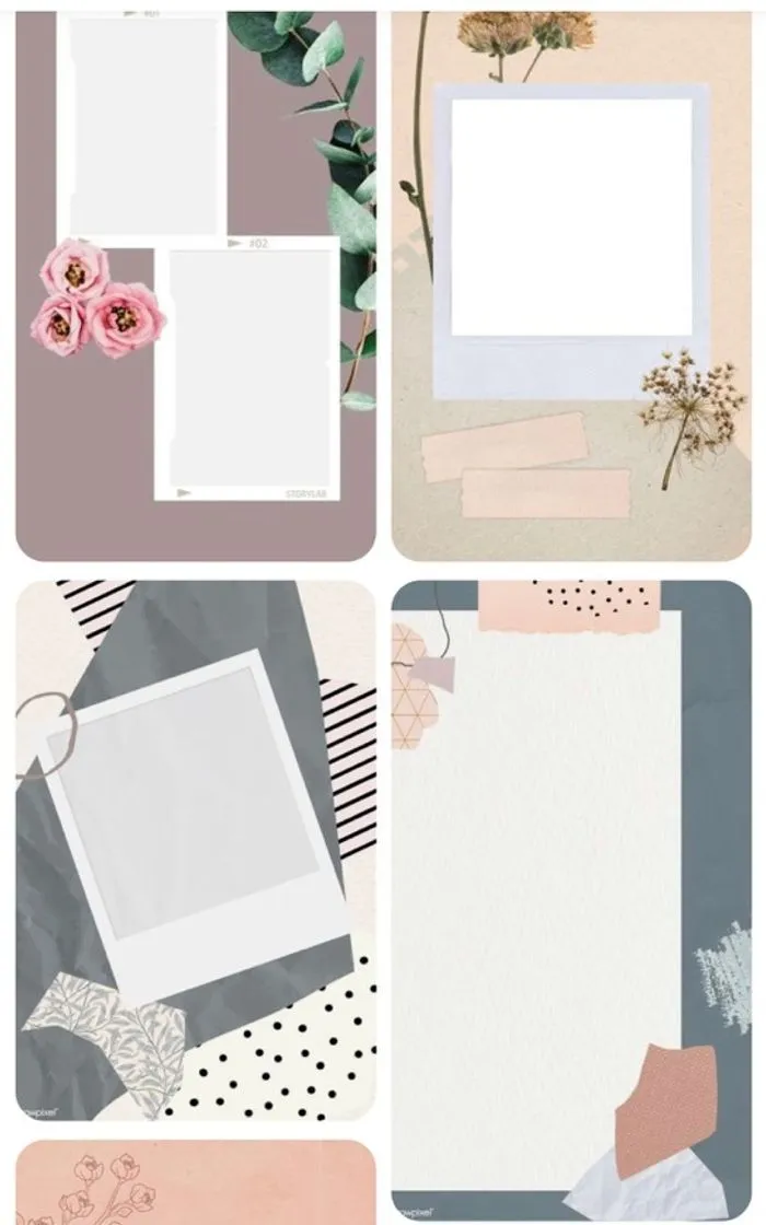 Table Pinterest: Plantillas para instagram stories