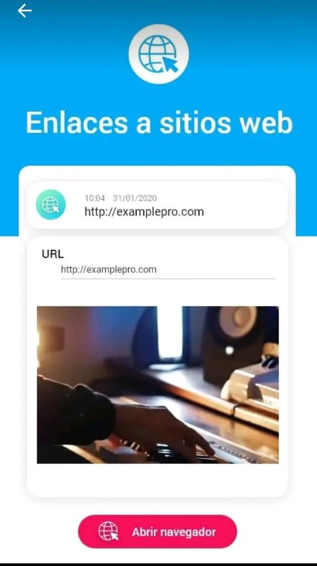 💠Lector de código QR.
