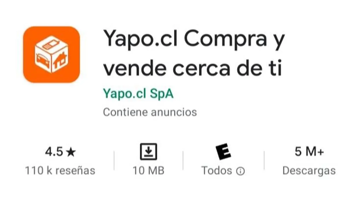 YAPO.CL// aplicación de compra y venta de artículos.👀