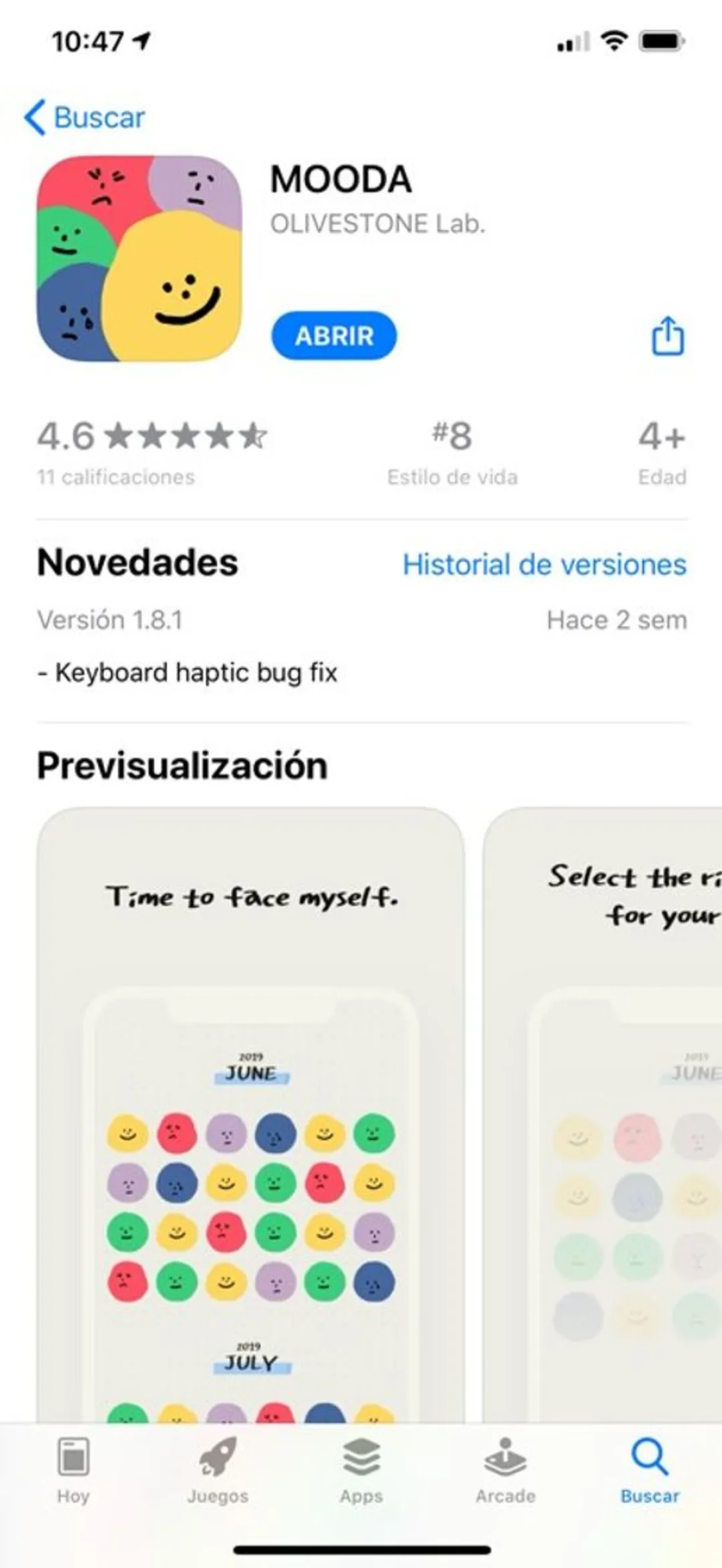 MOODA en App Store