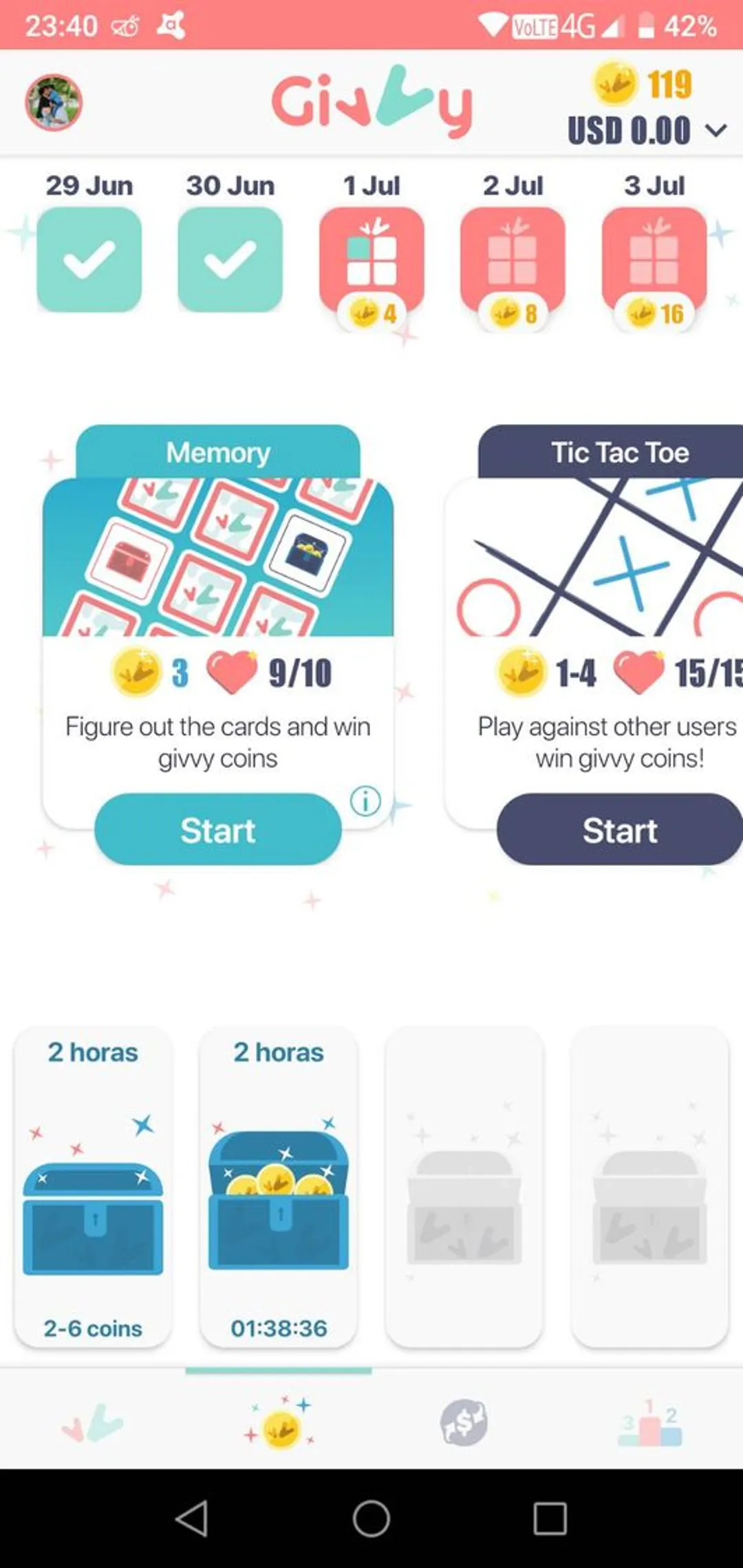 App de jogo que realmente paga