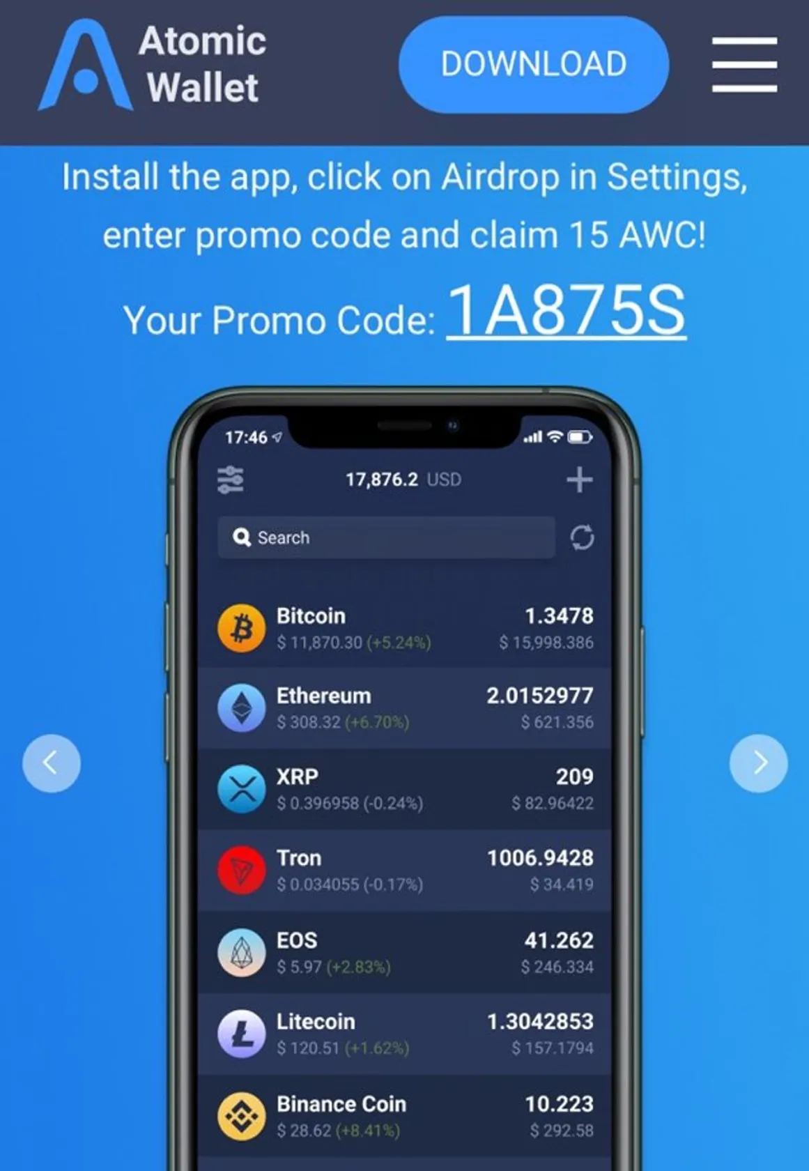 Atomic Wallet (Billetera)