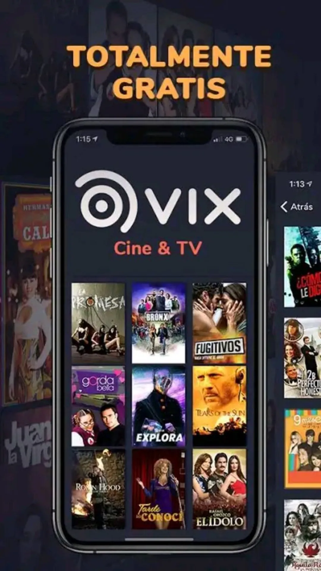 VIX, PELICULAS Y TV GRATIS