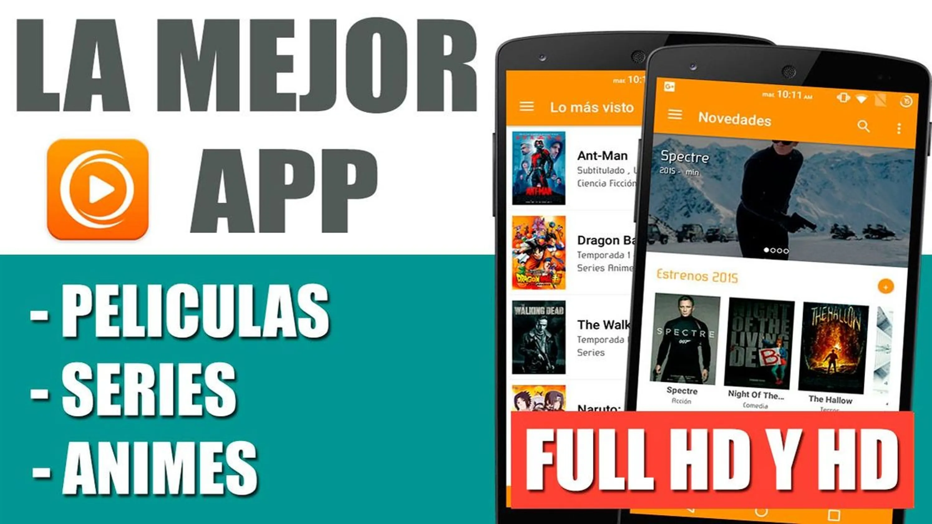 Mejor app de películas/series
