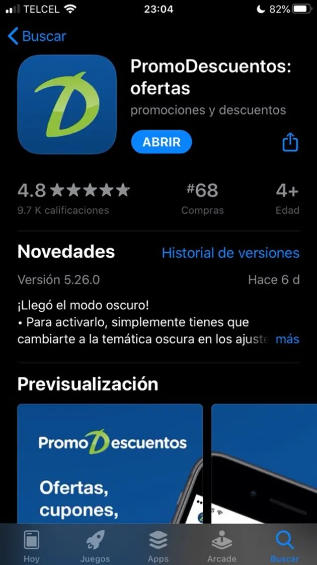 Aplicación PromoDescuentos