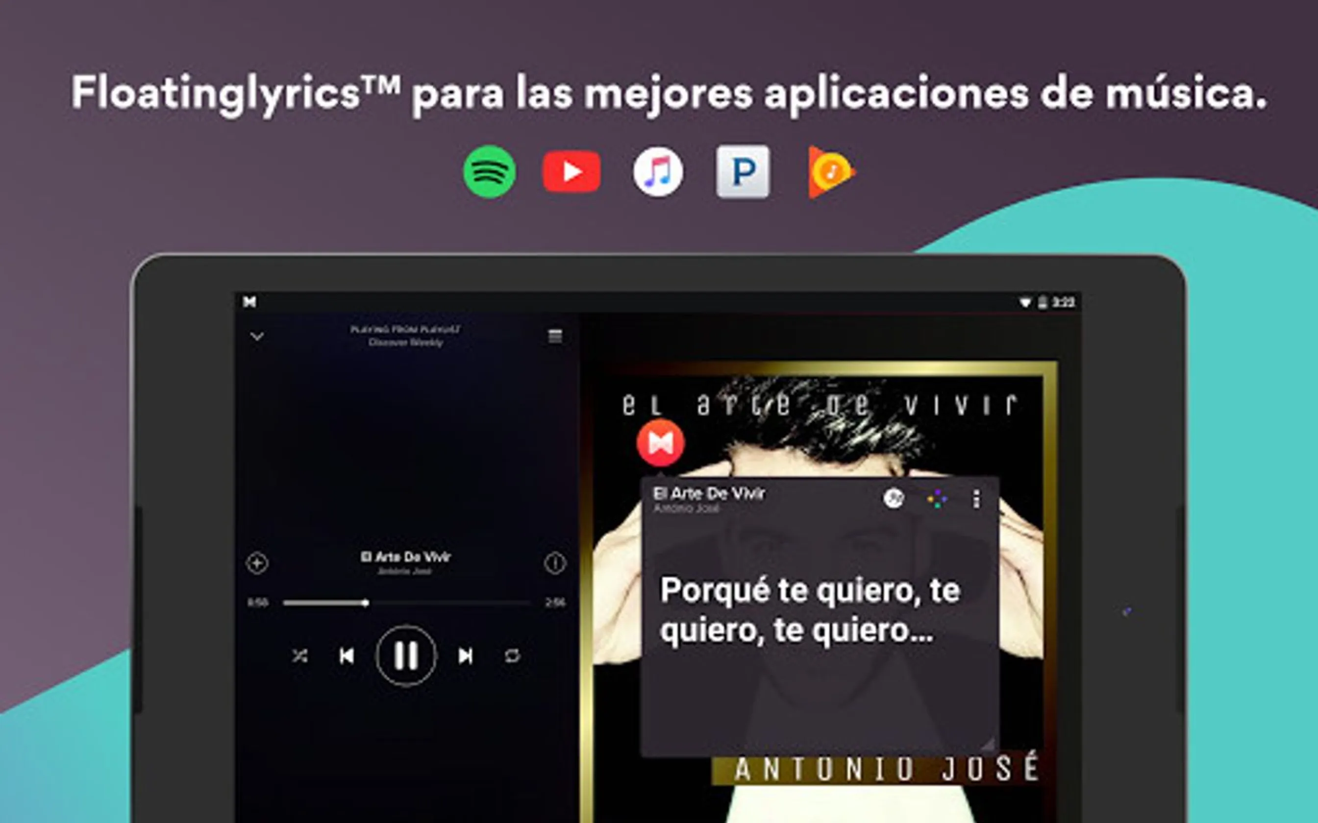 Musixmatch Music Player Letras