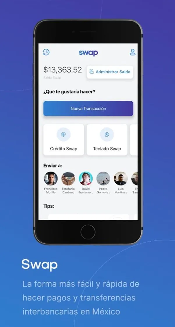 Swap: Plataforma de pagos