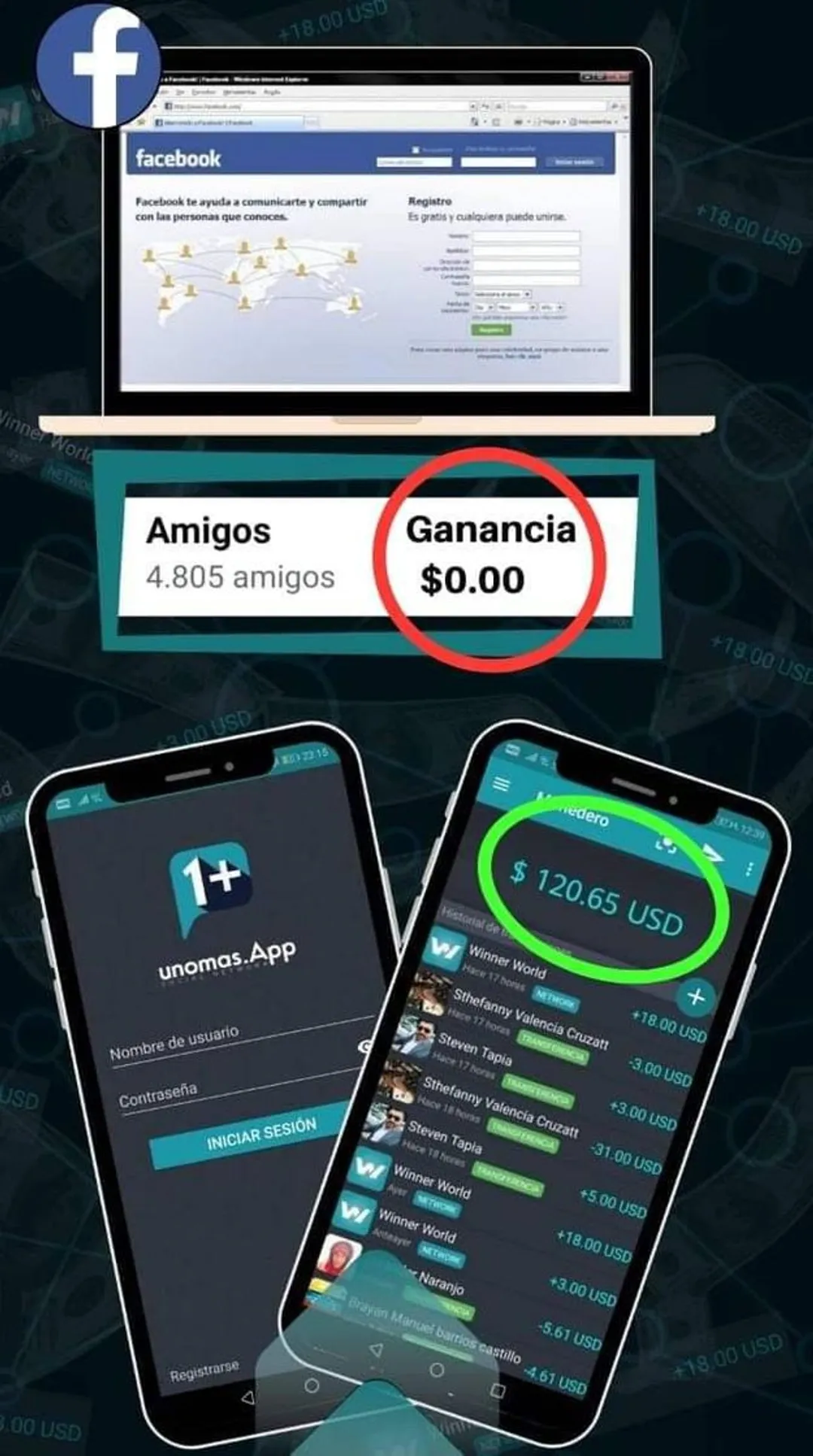 Empieza tu negocio con tu celular con app 1+๐๐๐ต๐