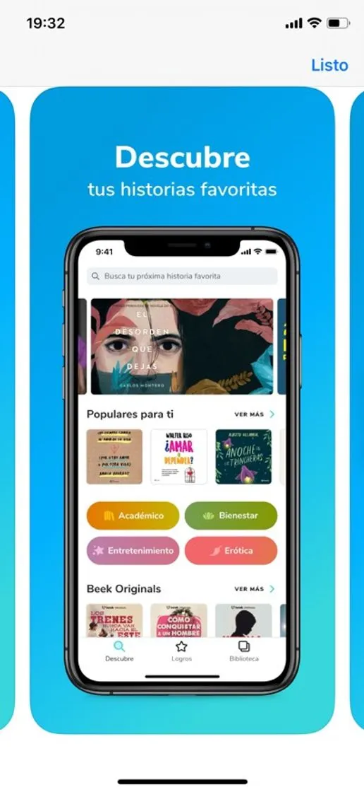 App de audiolibros