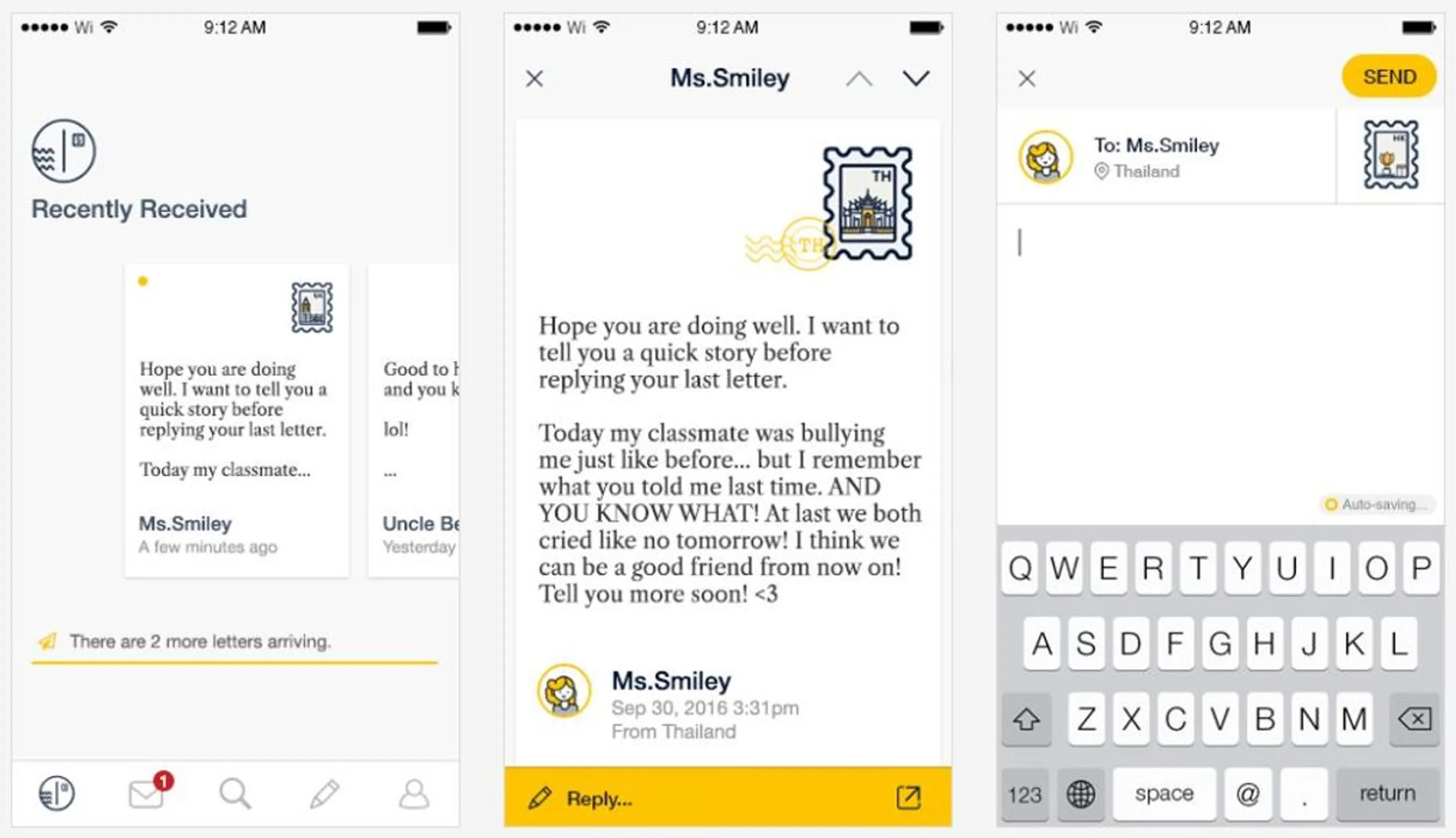 Slowly app