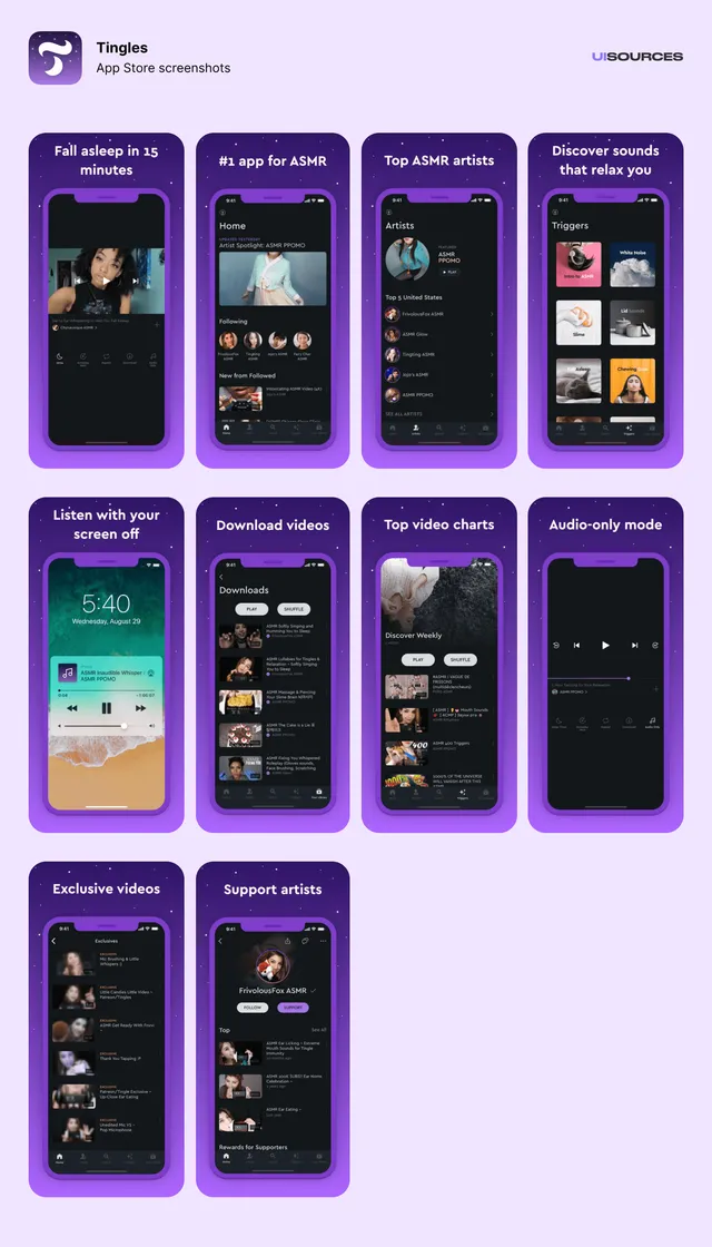 Tingles app