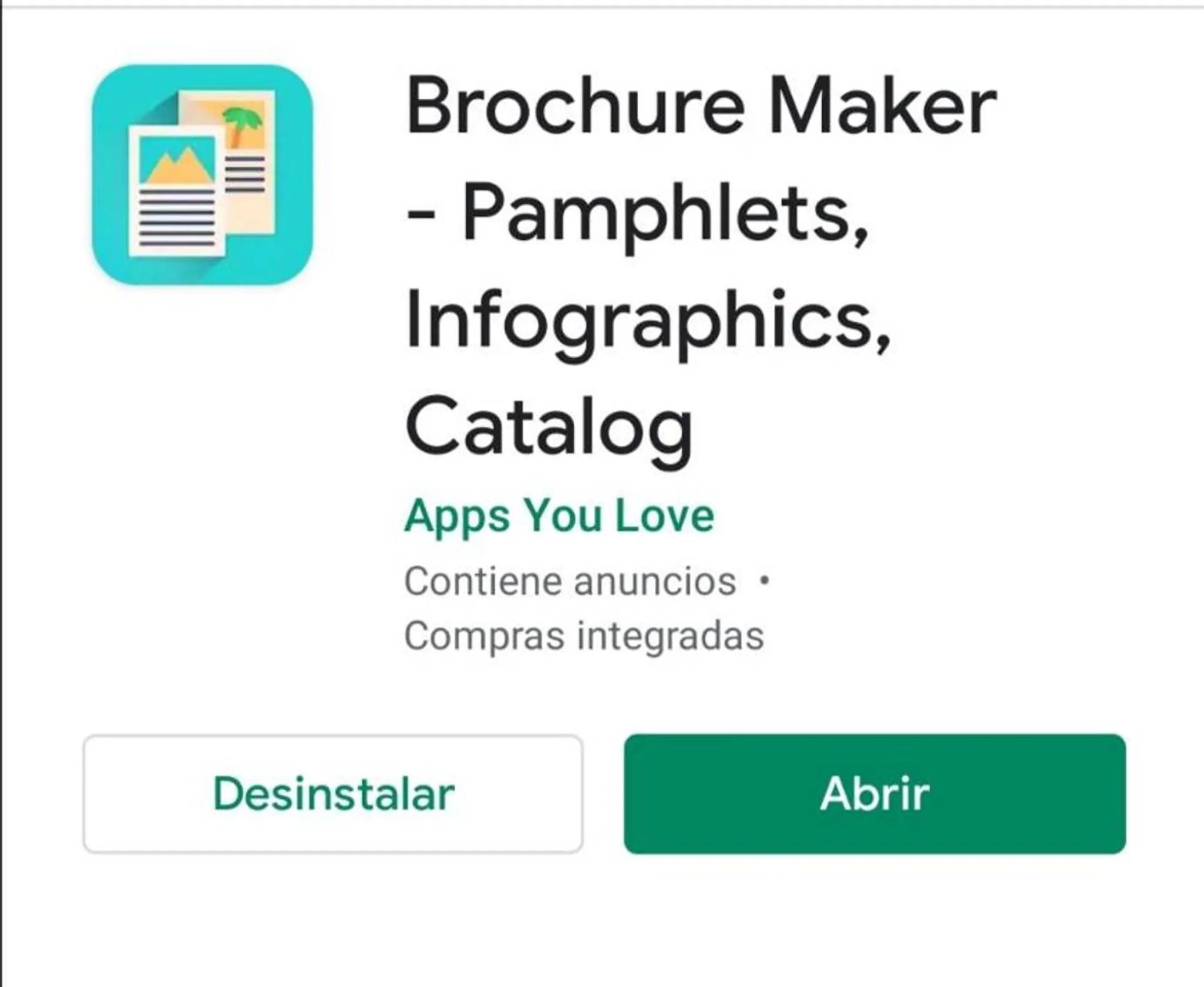 Trípticos y folletos