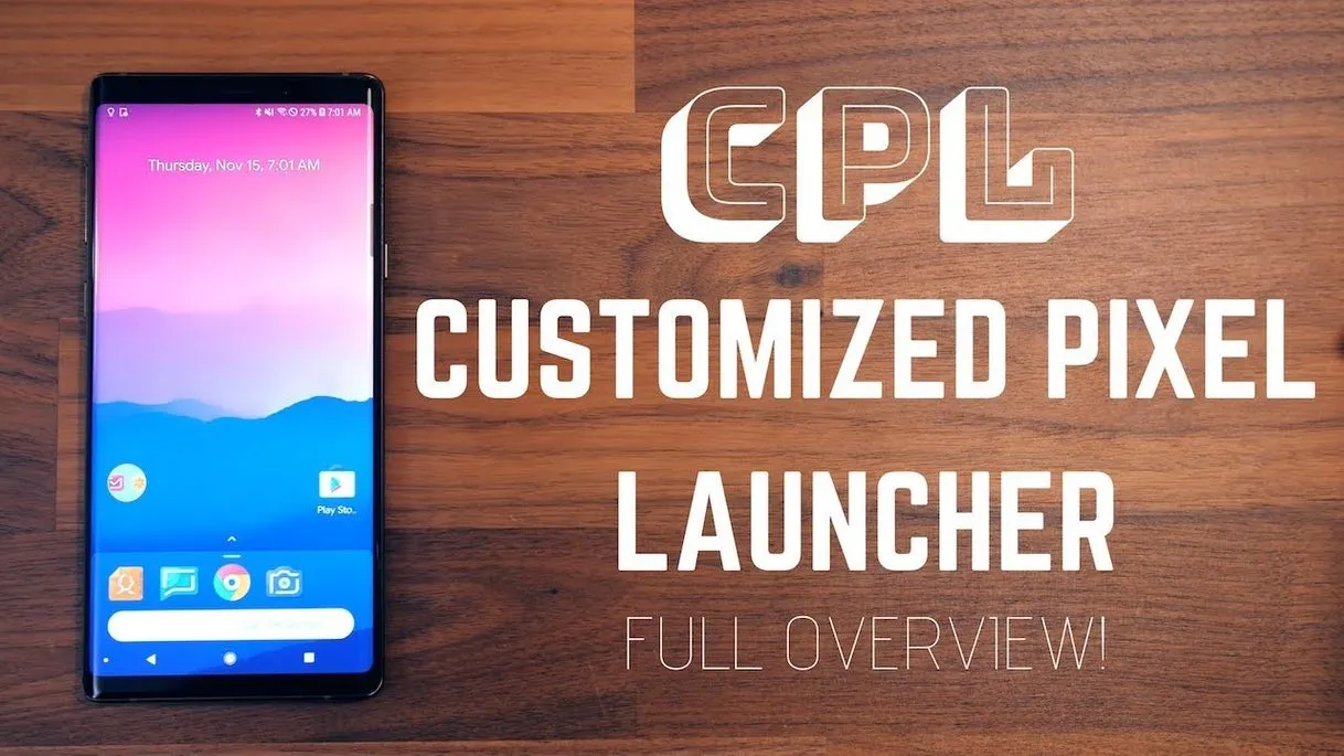 Customize Pixel Launcher