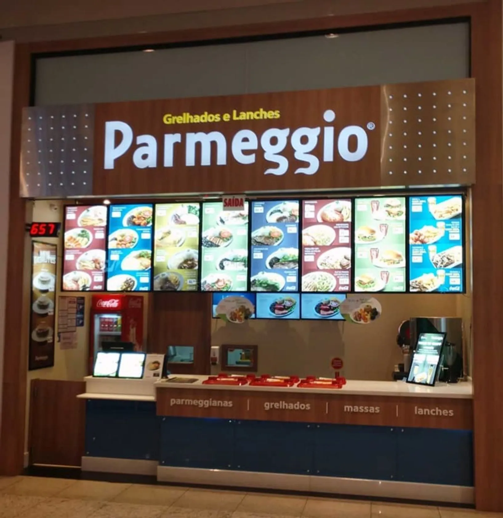 Parmeggio Grelhados e Lanches Continente Shopping