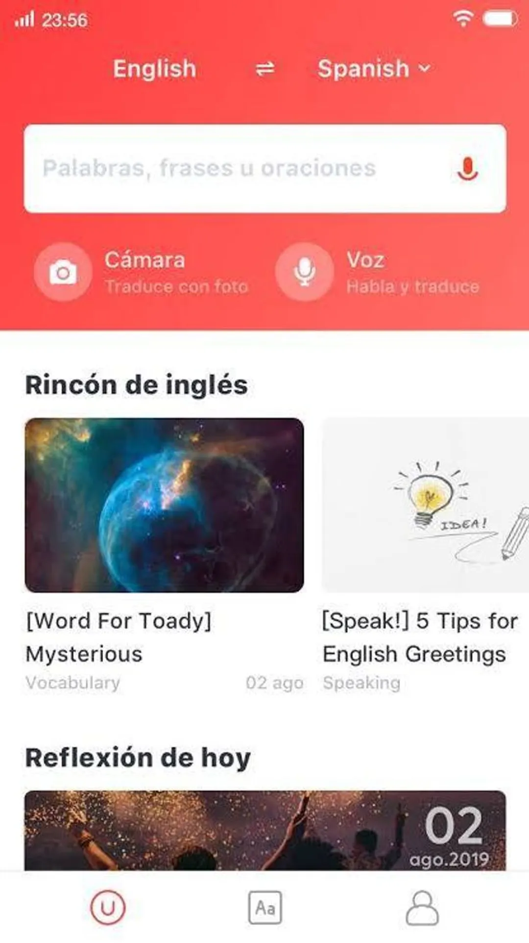 App de traducción