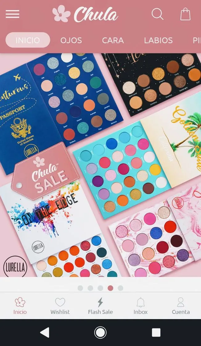 Chula app para compra de maquillaje ๐๐บ
