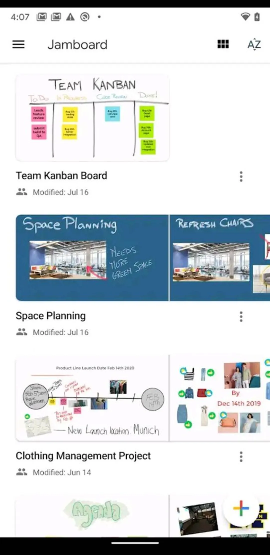 Jamboard app