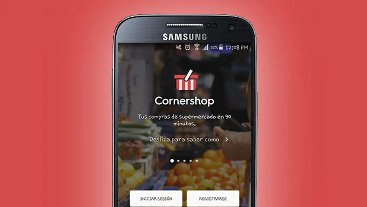 Cornershop app para realizar compras de víveres