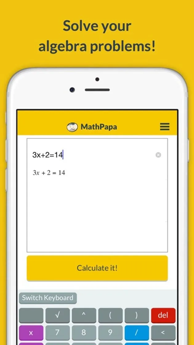 MathPapa - Algebra Calculator on the App Store