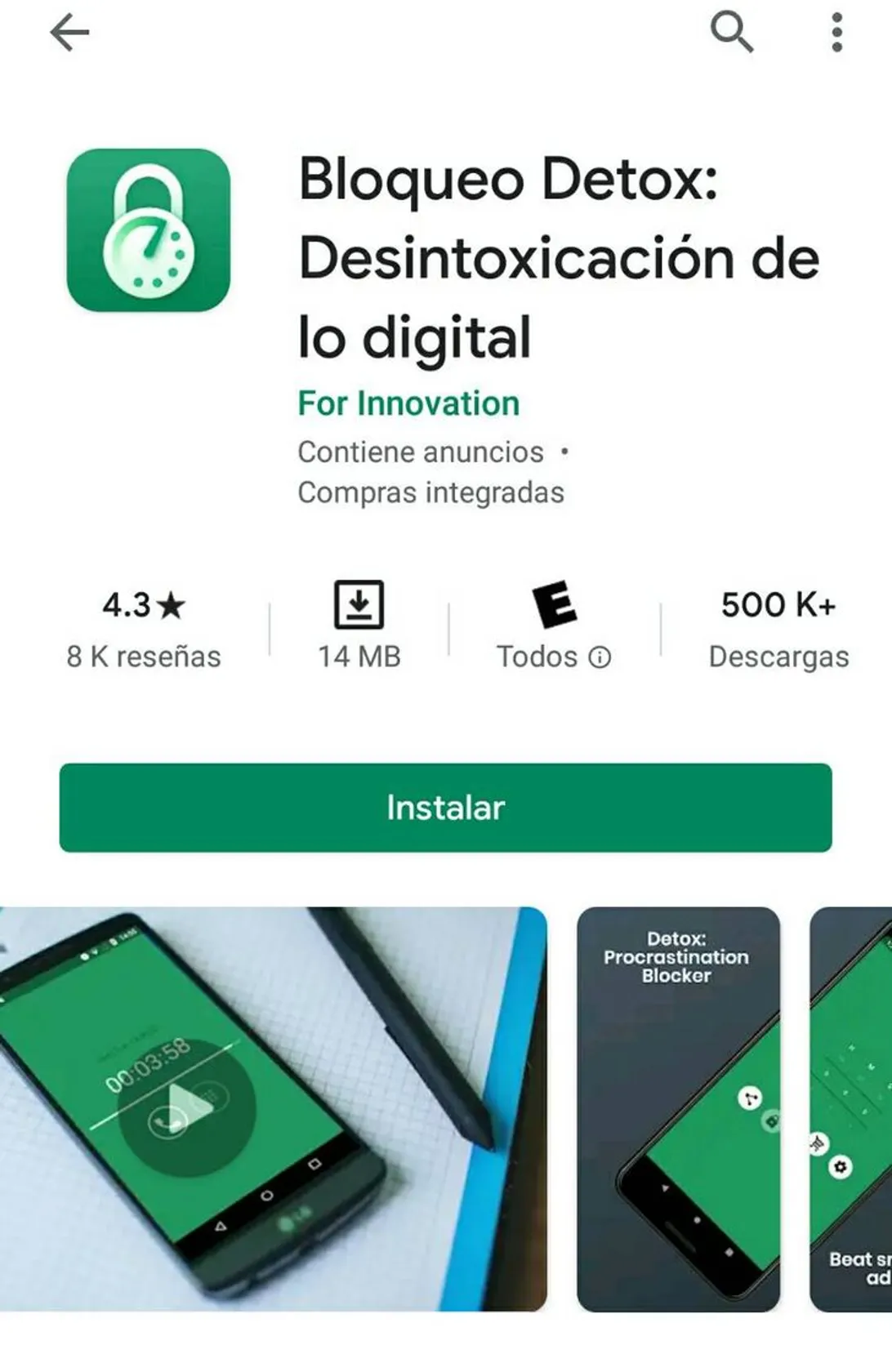 Bloqueo Detox