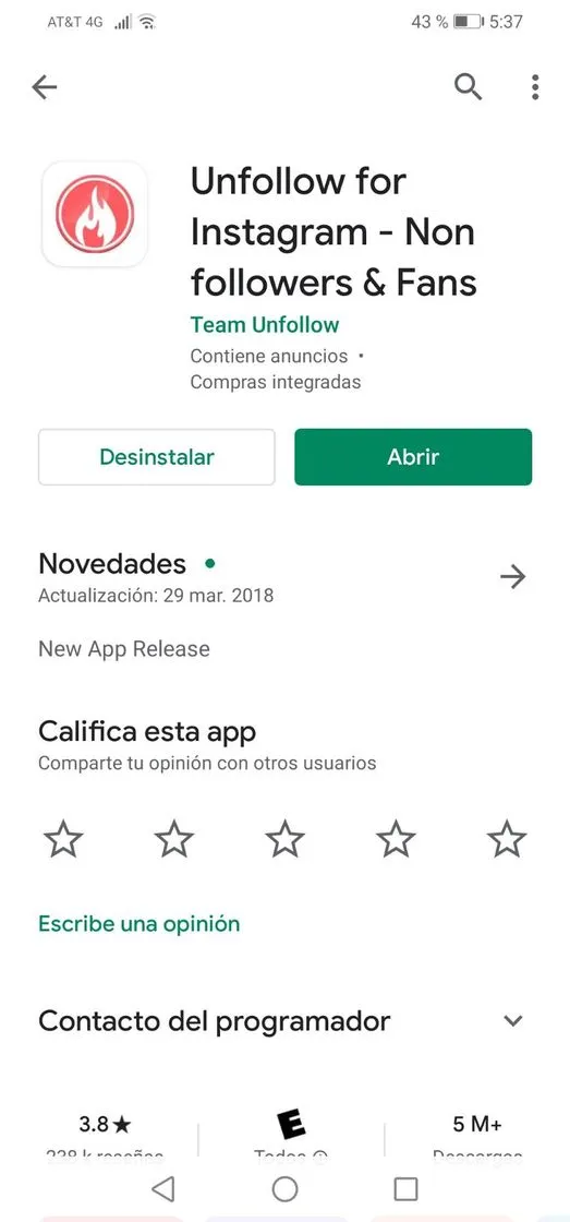 Unfollow for instagram - non followers & fans