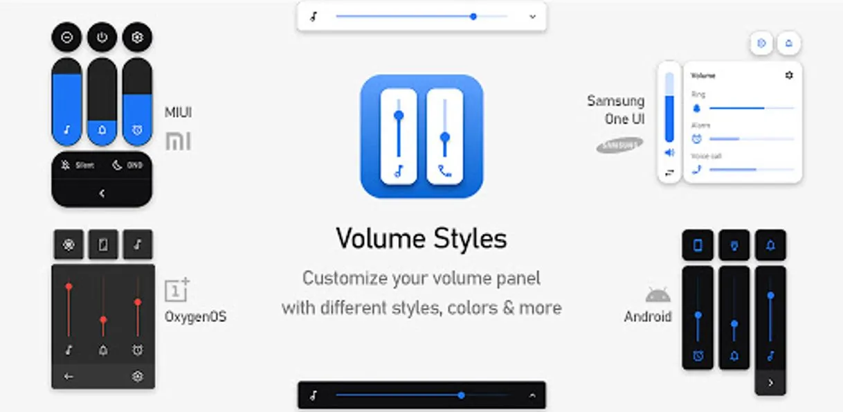 Volume Styles - Customize your Volume Panel Slider