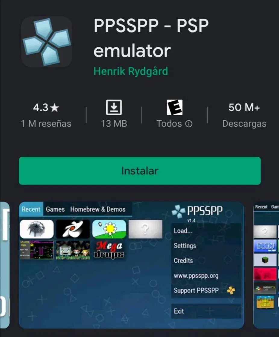 PPSSPP-PSP Emulador