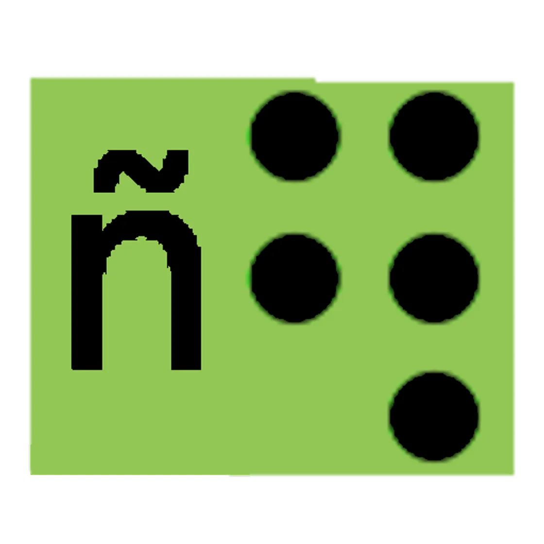 Herramienta muy útil para aprender braille.