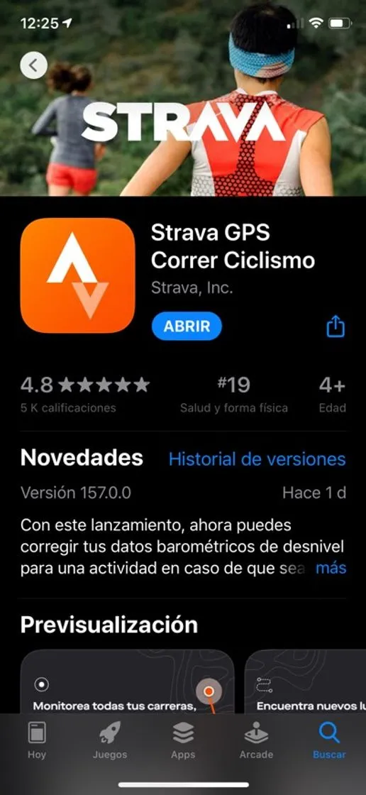 Es una red social para deportistas.