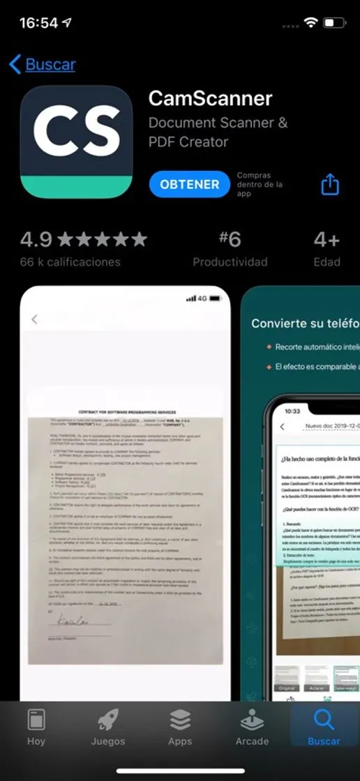 App para escanear