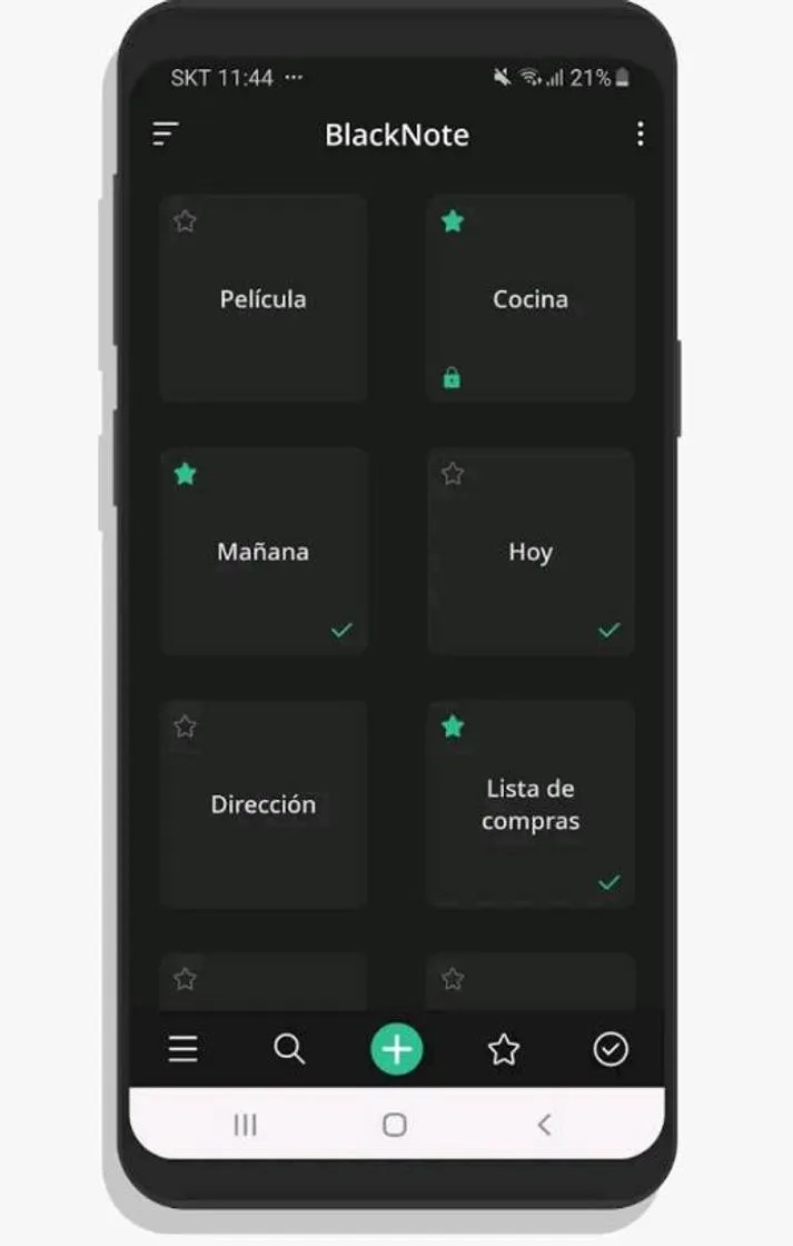 BlackNotes, bloc de notas útil y funcional para estudiantes.