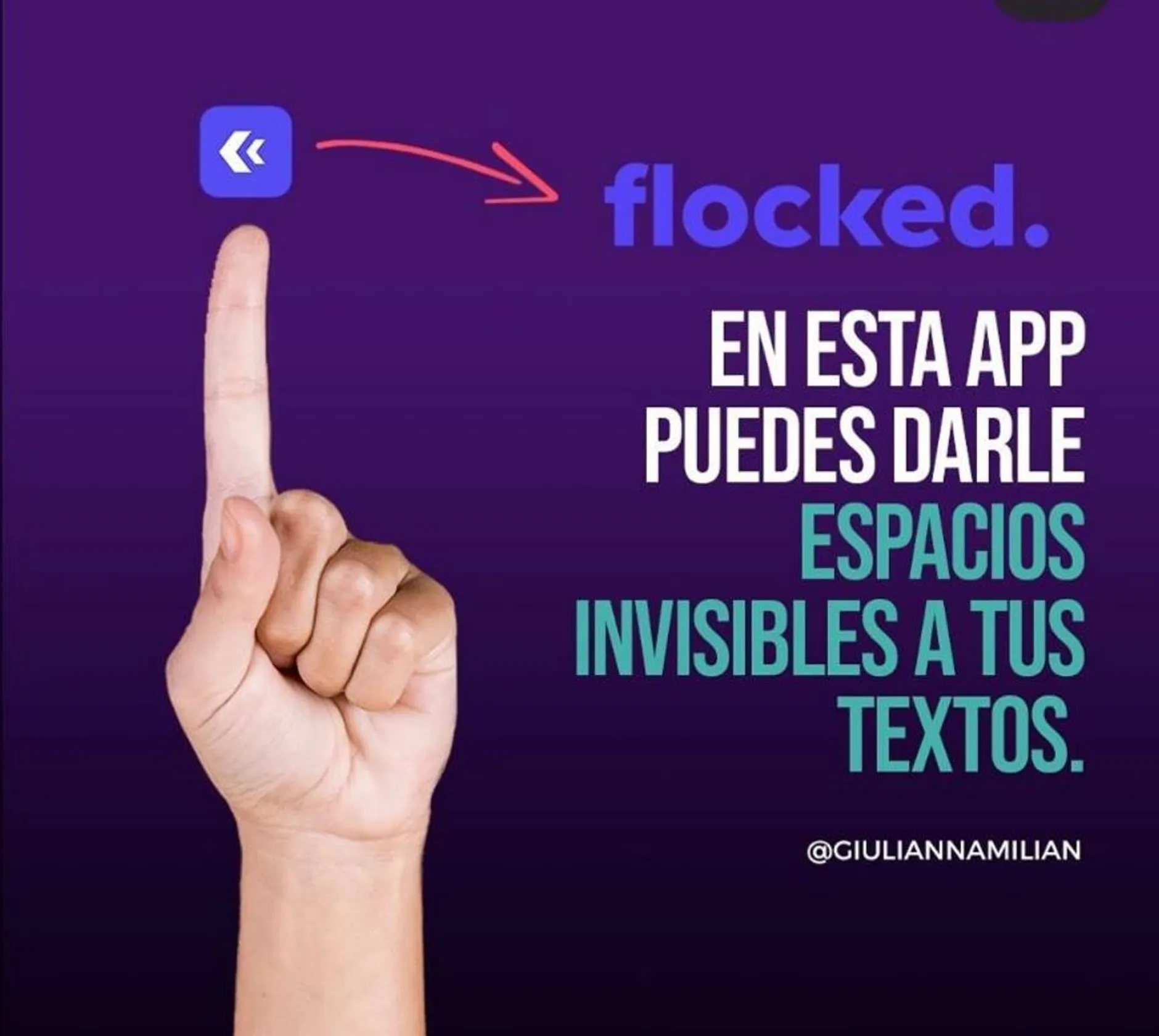 Flocked
