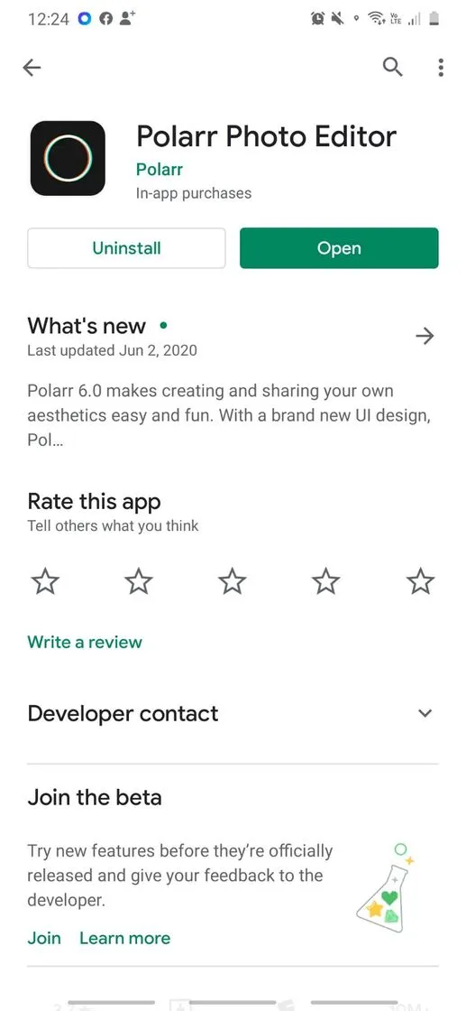 App para editar fotografías