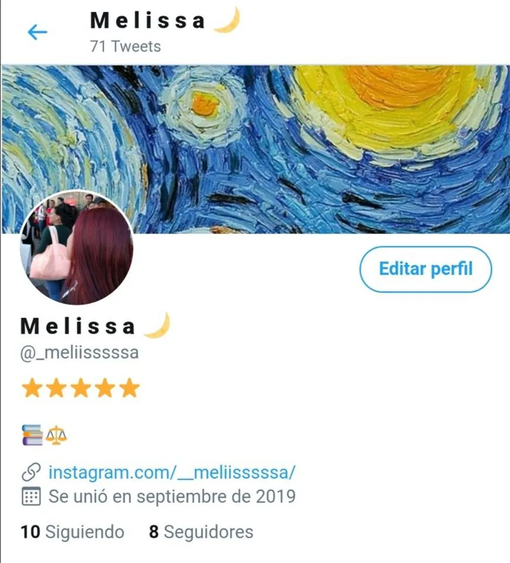 Mi twitter personal