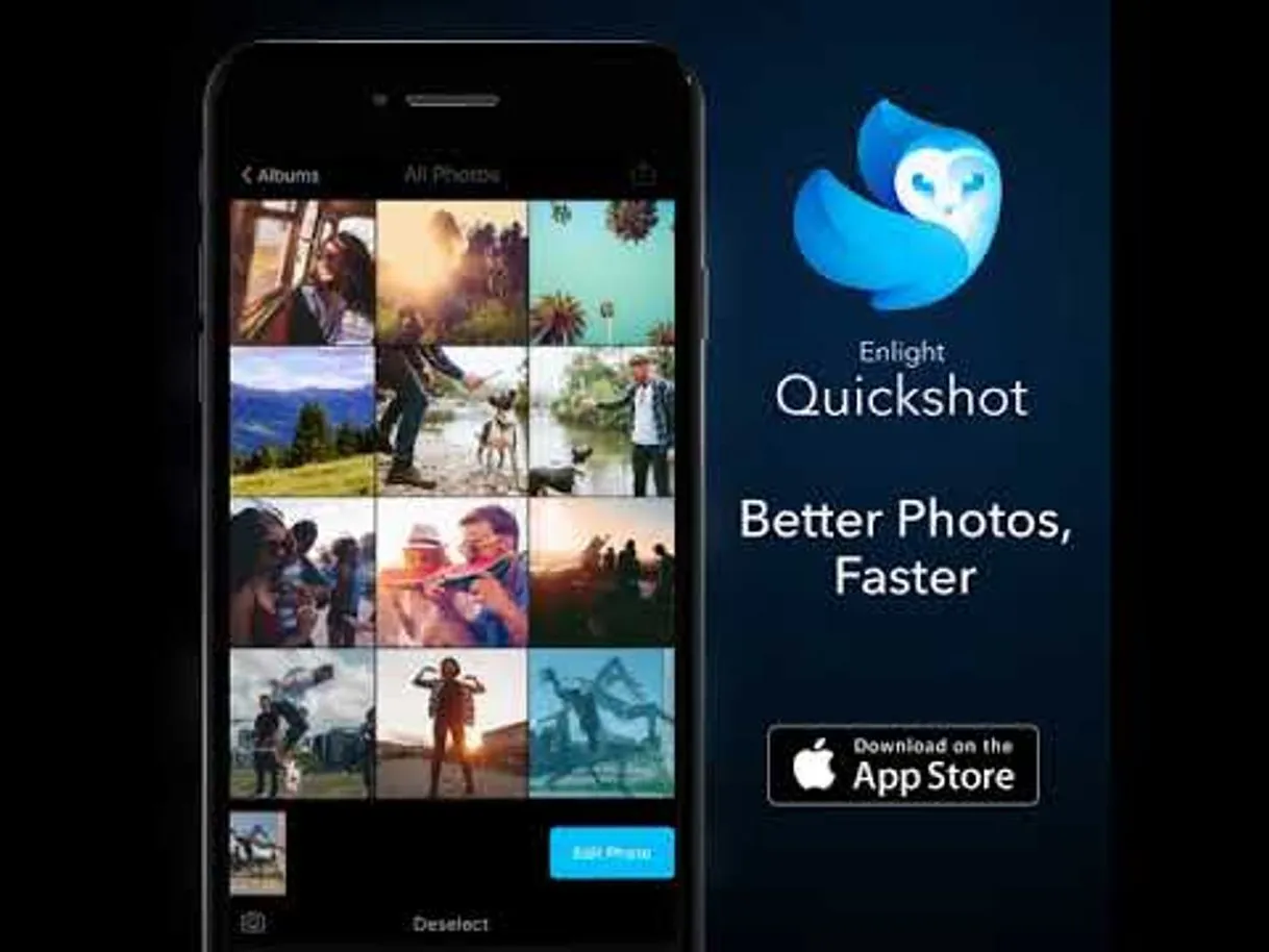 Quickshot, APP para editar fotos