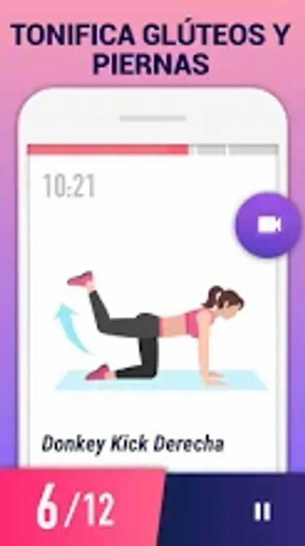 Entrenamiento de glúteos y piernas