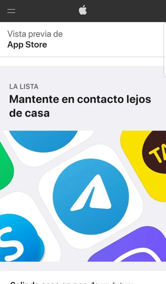 Mantente en contacto lejos de casa - App gratis